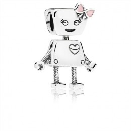 Pandora Jewelry Bella Bot Charm-Pink Enamel 797141EN160
