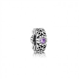 Pandora Jewelry Purple Forest Flower Spacer 791224CFP