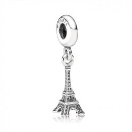 Pandora Jewelry Eiffel Tower Paris Hanging Silver Charm-791082