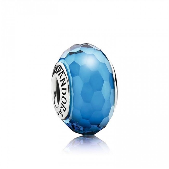 Pandora Jewelry Fascinating Aqua Charm-Murano Glass 791607