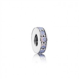 Pandora Jewelry Eternity Spacer-Opalescent White Crystal 791724NOW