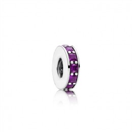 Pandora Jewelry Eternity Spacer-Royal Purple Crystal 791724NRP