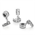Pandora Jewelry My Princess Tiara Silver Hanging Charm-791738CZ