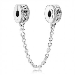 Pandora Jewelry Jewelry Logo Safety Chain 792057CZ