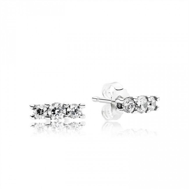 Pandora Jewelry Sparkling Elegance Stud Earrings 290725CZ