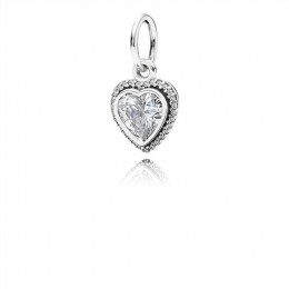 Pandora Jewelry Sparkling Love Pendant-Clear CZ 390366CZ
