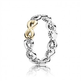 Pandora Jewelry Infinite Love Stackable Ring-Clear CZ 190948CZ