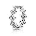 Pandora Jewelry Oriental Blossom Ring-Clear CZ 191000CZ