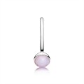 Pandora Jewelry October Droplet Ring-Opalescent Pink Crystal 191012NOP